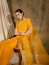 Womens Fashion Ethnic Yellow Color Sarees-MLSHWSA1374YLW0ONE